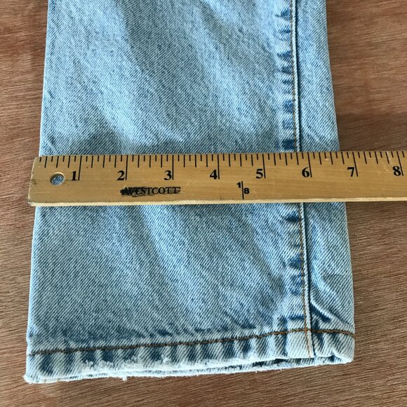 Revice Jeans Women 24 Blue Mid Rise Button Fly Medium Wash Stretch Preppy 18218 - Picture 6 of 14